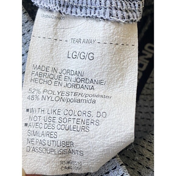 Under Armour 1/4 Zip Pullover Shirt Mens L Gray Lightweight Mock Neck Golf - Picture 5 of 8